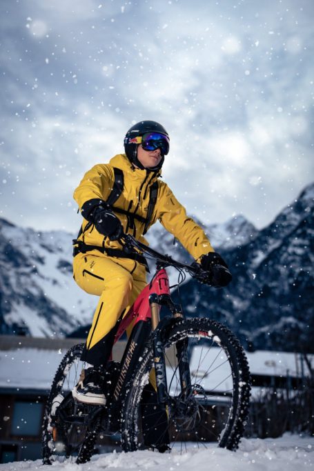 E-Bike im Winter